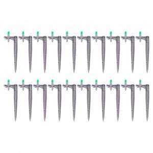 Sac Goutteur d'irrigation avec insert au sol Arbres fruitiers goutte &agrave; goutte &Eacute;metteurs d'irrigation pour le jardinage180 degr&eacute;s (vert) 20Pcs - Neuf