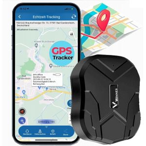 VornixorSarlshop-Traceur GPS avec Micro Surveillance en Temps R&eacute;el Anti-pers/Anti-vol, Suivi Voiture Un Dispositif Puissant sans Appareil pour Voiture/Moto /90 Jours Veille Tk905-5000mah - Neuf