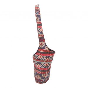 Hjlian Sac De Rangement En Toile Pour Tapis De Yoga, Fabrication Exquise, Reutilisable, Portable, Une Piece, Sac A Bandouliere, Rouge - Neuf