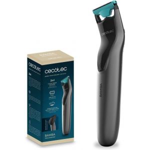 Letnerny-Tondeuse 2 En 1 Bamba Precisioncare Oneshave, Rasoir Et Tondeuse Sans Fil, Autonomie De 45 Minutes, Lames En Acier Inoxydable Et Peigne Réglable - Neuf