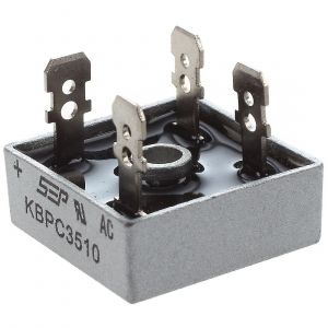 Kbpc3510 35a 1000v monophasé diode carrée Pcb pont redresseur - Neuf