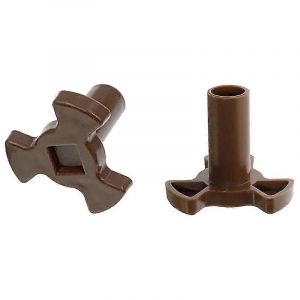 Coupleur de plateau tournant pour micro-ondes Support de guide de rouleau de four &agrave; micro-ondes Pi&egrave;ces de rechange pour couplage de noyau rotatif de four &agrave; micro-ondes - Neuf