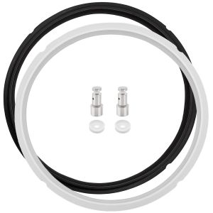 Jexnovashop-Lot De 2 Bagues D'&eacute;tanch&eacute;it&eacute; En Silicone Pour Pot Instantan&eacute; De 8 Litres, 2 Valves &Agrave; Flotteur, 2 Joints D'&eacute;tanch&eacute;it&eacute; De Rechange, Joints Toriques Pour Instapot 8 Qt Duo, Duo Plus, Ultra, - Neuf