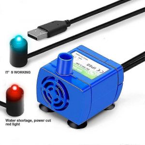 Pompe De Fontaine Pour Animaux De Compagnie Mise Niveau Moteur Deau De Chat Remplacement De Fontaine Deau De Chien De Chat Distributeur De Fontaine Avec Mise Hors Tension Automatique Intelligente - Neuf