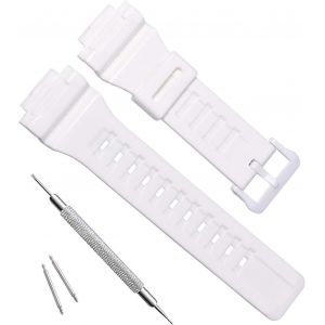Kal-Waterproof Natural Resin Replacement Watch Band For Casio Sgw-300h Ae-1200 W-800h Aq- S800w Aq-S810w - Neuf