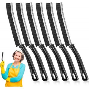Brosse De Nettodes Interstices,6 Pièces Brosse Joint Carrelage,Brosse Nettocrevasses,Brosse De Nettoà Poils Durs Pour Rainure Fenetre,Salle De Bain,Toilettes,Cuisine - Neuf