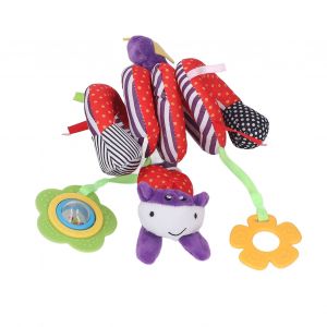 Jouets En Peluche En Spirale Pour Bebe, Design Animal Amusant Et Mignon, Jouets D'activite En Spirale Colores A Suspendre Pour Bebe De 0 A 12 Mois. - Neuf