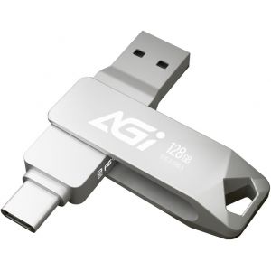 ChenQuanSarl-Ue138A 128Go Clé Usb, Double Connecteurs Avec Usb Type-C Et Type-A Réversibles, Usb 3.2 Mémoire Stick, Stockage Données Pendrive Avec Une Vitesse De Transfert De Données Allant Jusqu'À 1 - Neuf