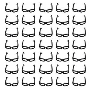 60 pcs lunettes &agrave; la mode lunettes miniatures poup&eacute;e habillage lunettes de soleil lunettes miniatures mini lunettes de vue - Neuf