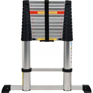 &eacute;chelle T&eacute;lescopique En Aluminium 3,8 M 13 Marches - W-17701 - Neuf
