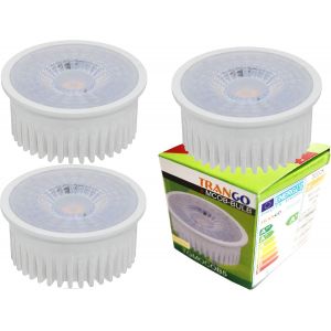 Pack De 3 Mocobsd*3 Module Led Ultra Plat 5 Watts 3 Niveaux Dimmable 3000k Blanc Chaud Pour Ampoules De Remplacement Gu10 Et Mr16 Pour Luminaires Encastrés,Plafonniers,Spots Encastrés - Neuf