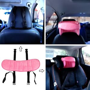 B&eacute;b&eacute; Voiture Appui-T&ecirc;te R&eacute;glable Automatique De S&eacute;curit&eacute; Pour Enfant Au Si&egrave;ge Du Transporteur, &Agrave; L'aise Cale Nuque Oreiller &Agrave; La T&ecirc;te De L'attachement Titulaire De Repos Prot&eacute;ger Coussin, Rose - Neuf