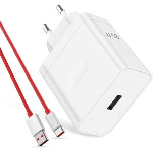 Letnerny-80w Chargeur Rapide Avec Câble Usb C 1m Pour Oneplus Supervooc Charge,Supervooc Chargeur Secteur Pour Oneplus Nord 4 2t Ce 4 Lite 13 12 10 Pro 9 Pro Oppo Reno11 F Reno8 Lite 8 Pro 10 Pro Fin - Neuf