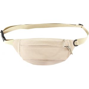 SJZG-Sacs Banane Ville De S&eacute;curit&eacute;,Sac Bandouli&egrave;re En Nylon Pour Femme Et Homme,Sac &Agrave; La Taille Ceinture Sacs De Hanche Fait Sacoche Fanny Pack (Kaki) - Neuf