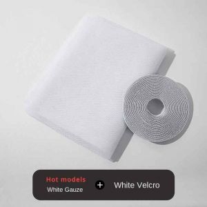 Moustiquaire Auto-Adhésive D'intérieur,Bricolage,Anti-Insectes,Rideaux,Filet De Fenêtre,Protection,Maille,Textile De Maison,Lit,Jardin - Type White-S (1.3x1.5m) #A - Neuf