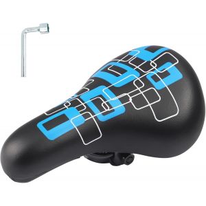 Selle De Vélo Pour Enfant-Siège De Vélo Extra Doux Et Imperméable Pour Garçon/Fille-Rembourrage Antidérapant,Large Coussin De Vélo Dual Shock Pour Vtt De 12 14 16 18 20 Pouces.[E189] - Neuf