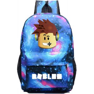 KALSC-Sac À Dos Robllox,Sac À Dos D'École Robllox,Adolescent,Sac À Dos Robllox,Sac À Dos D'École Pour Enfants,Sac À Dos Anime,Sac À Dos Convient Aux Enfants Et Aux Adolescents - Neuf