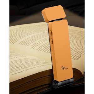 Eryi-Lampe De Lecture, Rechargeable, Pour Lire Au Lit, Lampe Led Ultra Légère Avec 3 Couleurs D'ambre Et Gradation En Continu Pour La Lecture De Nuit Pour Les Amateurs De Livres, Les Enfants, Papaye - Neuf