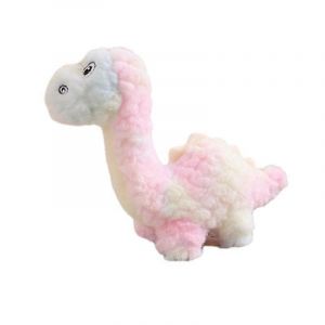 Peluche dinosaure debout, petite poup&eacute;e, poup&eacute;e de chiffon-rose - Neuf
