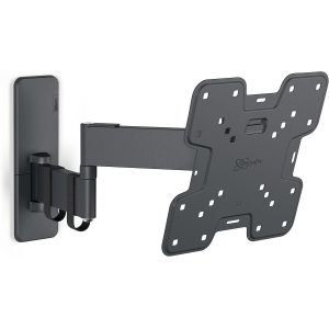 Tvm 1245 Support Mural Tv Orientable Pour Téléviseurs 19-43 Pouces, Poids Max. 15 Kg, Pivotant Jusqu'À 180º, Support Tv Totalement Orientable Max. Vesa 200X200, Compatibilité Universelle - Neuf