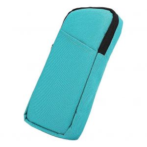 Sac De Rangement En Nylon Pour Machine De Jeu Sac De Protection &Agrave; Fermeture &Eacute;clair Souple Pour Nintendo Switch / Switch Liteblue - Neuf