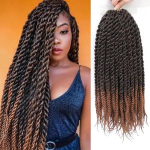 Lot De 1/3/6 Tresses Au Crochet Havana Twist, 25, 35 Et 45 Cm, Tresses Sénégalaises Au Crochet, Cheveux Synthétiques - Neuf