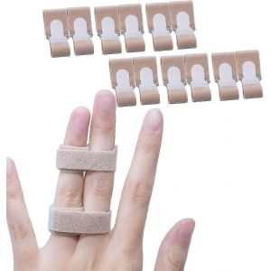 12 Pièces De Ruban Adhésif Pour Doigt Coincé,Gonflé,Luxé,Attelle De Doigt - Neuf