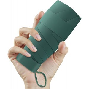 Mini Parapluie De Poche Pliant Protection Solaire Anti-Uv Compact Parapluie Anti Uv Up 50 Femmes Coupe-Vent Portable Voyage Petit Solide &Eacute;tanche Ombrelle De Voyage- Pour Femme - Neuf