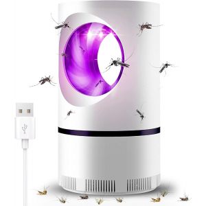 KALANKA-Lampe Anti-Moustiques,(Version 2025) Moustique Tueur Lampe, LED Répulsif Tueur de Moustiques, USB Piège à Mouche Électrique, UV Electrique Tueur d'Insectes Électrique Non Toxique, Efficace, S - Neuf