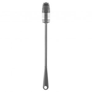 Brosse De Nettoyage Pour Biberons En Silicone Avec Long Manche Et Poils Souples, 31,8 Cm, Reutilisable - Neuf