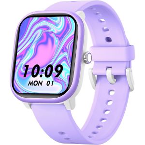 JEXNOVASHOP-Montre Intelligente pour Enfants Filles gar&ccedil;ons Pas d'APP Pas de t&eacute;l&eacute;phone n&eacute;cessaire, 1,83"" Fitness Tracker Sport Montre, fr&eacute;quence Cardiaque,Compteur de Pas,16 jeuxpour Filles gar&ccedil;ons 6 - Neuf
