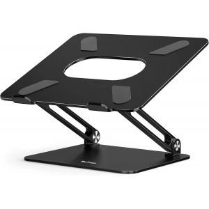 Support Pour Ordinateur Portable, Support De Refroidissement &Agrave; Sable Multi-Angle, Compatible Avec Macbook Pro/Air Et Ordinateurs Portables (10-17 Pouces)(Noir) - Neuf