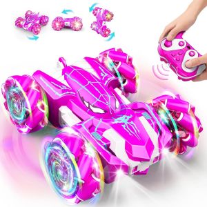 ERYI-Voiture Télécommandée Enfant, Spider Monster Truck Jouet Rc Car Pour Fille 3-10 Ans - Neuf