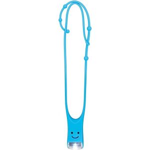 u2013 Lese Buddy - La lampe de lecture pour enfants | Lampe de lecture multifonction en bleu | Lampe de poche &agrave; bandouli&egrave;re en silicone - Neuf