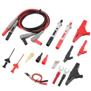 KALANKA-P1300D Cordon De Test Fils de test multimètre numérique électronique avec des pinces Pointes de sonde remplaçables, Câbles et sondes, Autres Cordons Et Sondes - Neuf