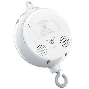 Berceau Moteur Mobile B&eacute;b&eacute; Bo&icirc;te &Agrave; Musique Spinner Avec 3 Modes Volume R&eacute;glable 12 Berceuses Arr&ecirc;t Automatique Apr&egrave;s - Neuf