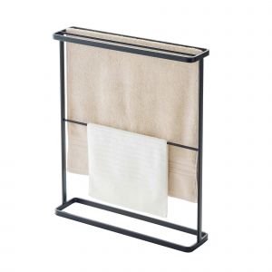 Porte-serviettes de bain, organisateur de salle de bain, support de rangement, taille unique - Neuf