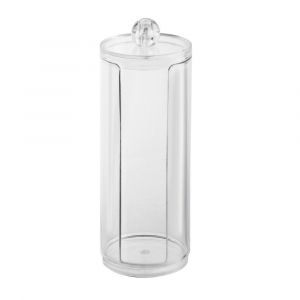 Conteneur De Bijoux Multifonctionnel En Acrylique,Organisateur De Tampons De Coton De Maquillage Cosmétique,Mallette De Rangement De Cosmétiques De Voyage,Boîte De Rangement D'articles Div - A - Neuf