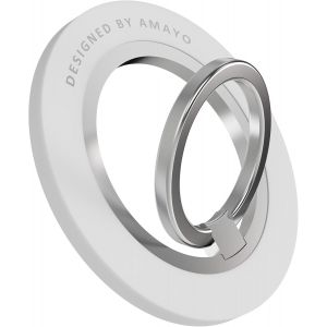 - Anneau De Support Magn&eacute;tique Pour T&eacute;l&eacute;phone Portable Magsafe, Poign&eacute;e Et Support Pour Iphone 15 Pro Max, 14, 13, 12 - Accessoires Magsafe - Neuf