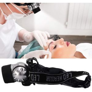 Lampe Frontale, Lampe De Tatouage Led Réglable Accessoire De Beauté Pour Lampe De Travail De Maquillage, 3 Modes D'éclairage Lampe De Travail De Tatouage Pour Le Camping La Randonnée À L'extérieur - Neuf