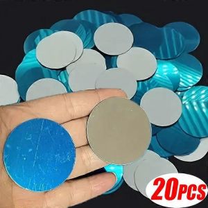 1/20pcs Plaque M&eacute;tallique Magn&eacute;tique Pour Support De T&eacute;l&eacute;phone De Voiture Magn&eacute;tique Feuille De Fer Universelle Autocollant Stand Support Magn&eacute;tique Pour T&eacute;l&eacute;phone Mobile - Neuf
