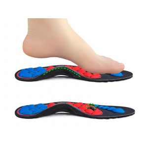 Semelles Orthop&eacute;diques Magn&eacute;tiques D'acupression Pour Le Soutien Du Pied - Neuf