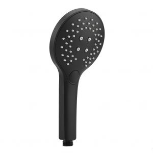 HJLIAN Pommeau de douche a main 3 fonctions, pommeau de douche haute pression avec jet puissant, noir - Neuf
