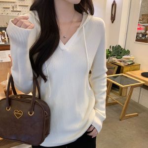 Pull À Capuche Pour Femme, Haut De Gamme, Sweat-Shirt, Chemise À Enfiler Pour Femme - Neuf