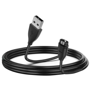 Chargeur Cable Compatible Avec Garmin Venu/Venu 2/Venu 2S/Venu Sq 2/Venusq/Vivoactive 3, Garmin Fenix 6 6S 6X Pro, 5 5S 5X Plus, 7 7S 7X, 3.3Ft C&acirc;ble De Charge (Noir) - Neuf