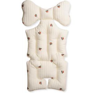 Doux Coussin De Si&egrave;ge Pour Poussette,&Eacute;pais Coton Coussin De Poussette B&eacute;b&eacute; Coussin R&eacute;ducteur De Landau Universel Pour Poussette Landau Si&egrave;ge Voiture Chaise Haute(Ours) - Neuf