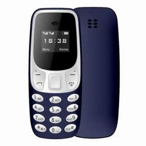 Mini telephone portable BM10 double SIM 0,66 pouce 2G GSM avec crochet d'oreille - Neuf