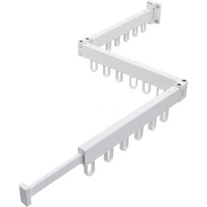 S&eacute;choir &Agrave; Linge Pliant Blanc Etendoir Linge Exterieur Pliable3 &Eacute;tages Sechoir A Linge Mural Int&eacute;rieurAluminium S&eacute;choirs &Agrave; Linge pour Balcon Buanderie SallePortant A Vetement - Neuf