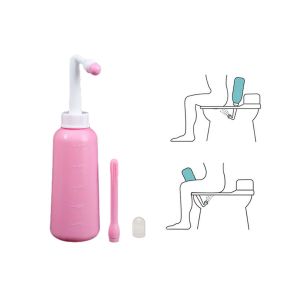 Bouteille Bidet Portable De 500 Ml Avec Embouts Interchangeables Pour L'hygi&egrave;ne Personnelle - Neuf