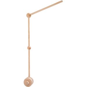 Eryi-Support Mobile En Bois Pour Lit, Bébé Mobile Table À Langer Support Pour Bébé Structure Réglable En Hauteur Bras Mobile Pour Bébé Support Pour Boîte À Musique Carillons Cloche De Lit - Neuf